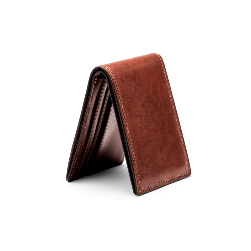 Bosca Dolce Leather Small Bifold Wallet 