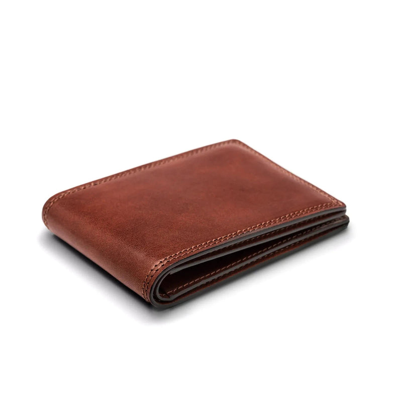 Bosca Dolce Leather Small Bifold Wallet 
