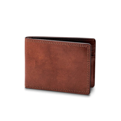 Bosca Dolce Leather Small Bifold Wallet 