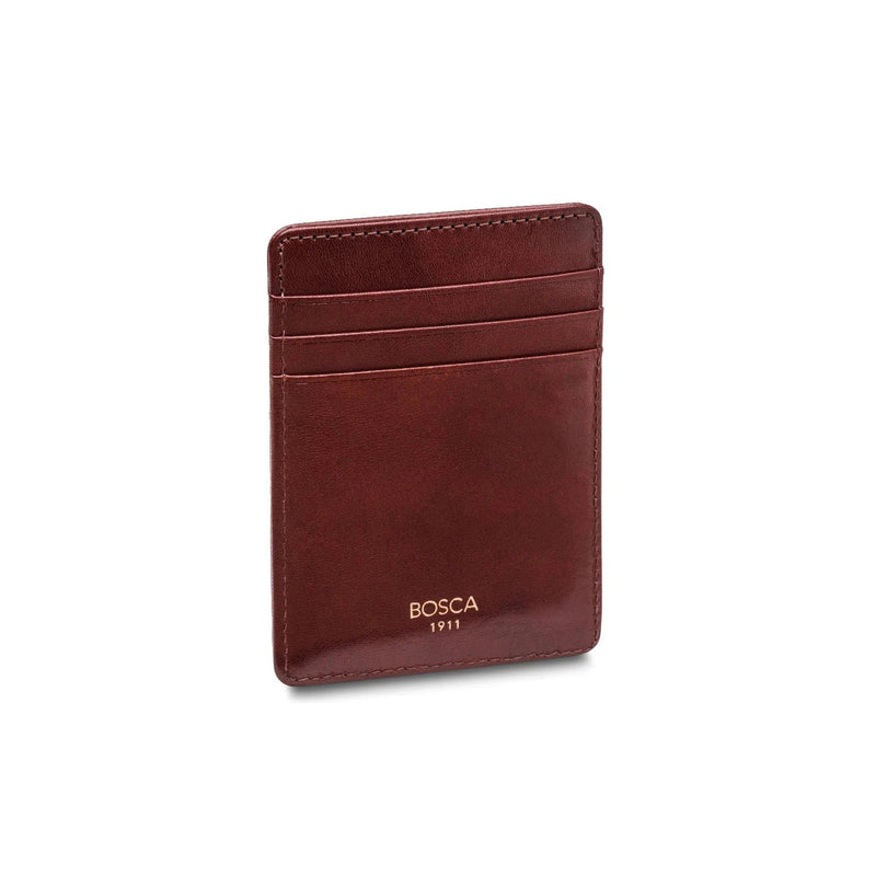 Bosca Old Leather Deluxe Front Pocket Wallet 