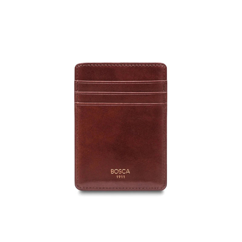 Bosca Old Leather Deluxe Front Pocket Wallet 