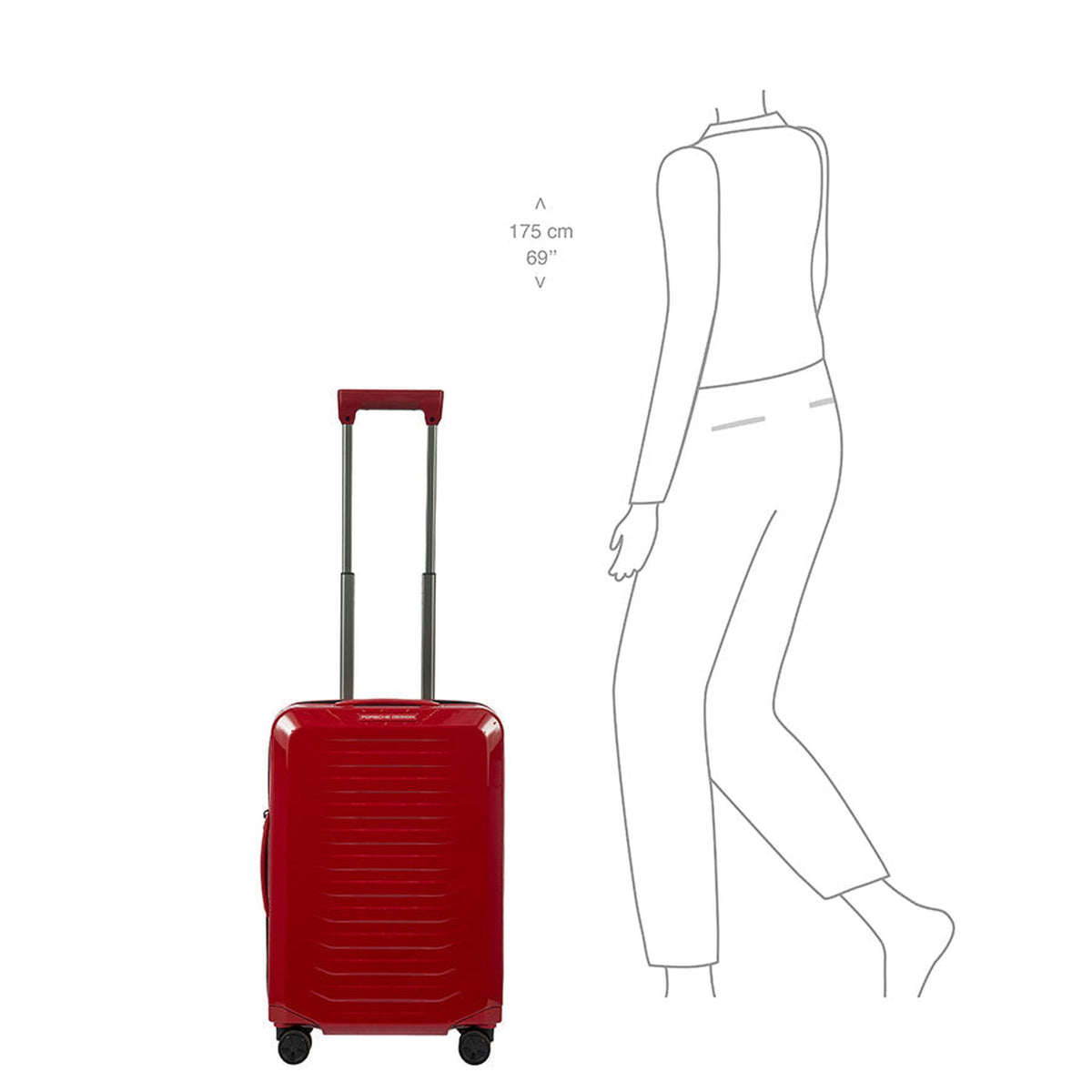 Brics Porsche Design Roadster Hardside 21" Carry-On Spinner