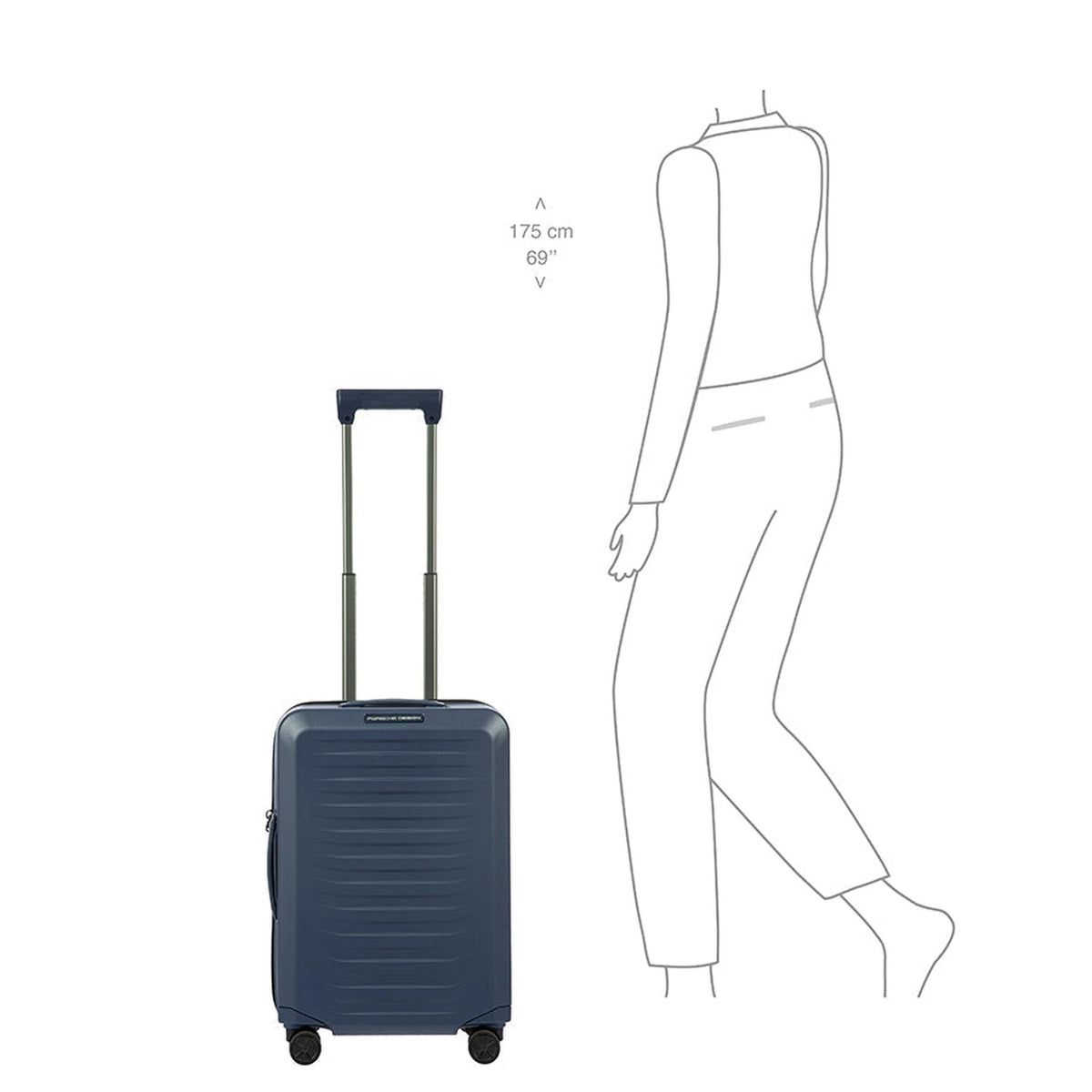 Brics Porsche Design Roadster Hardside 21" Carry-On Spinner