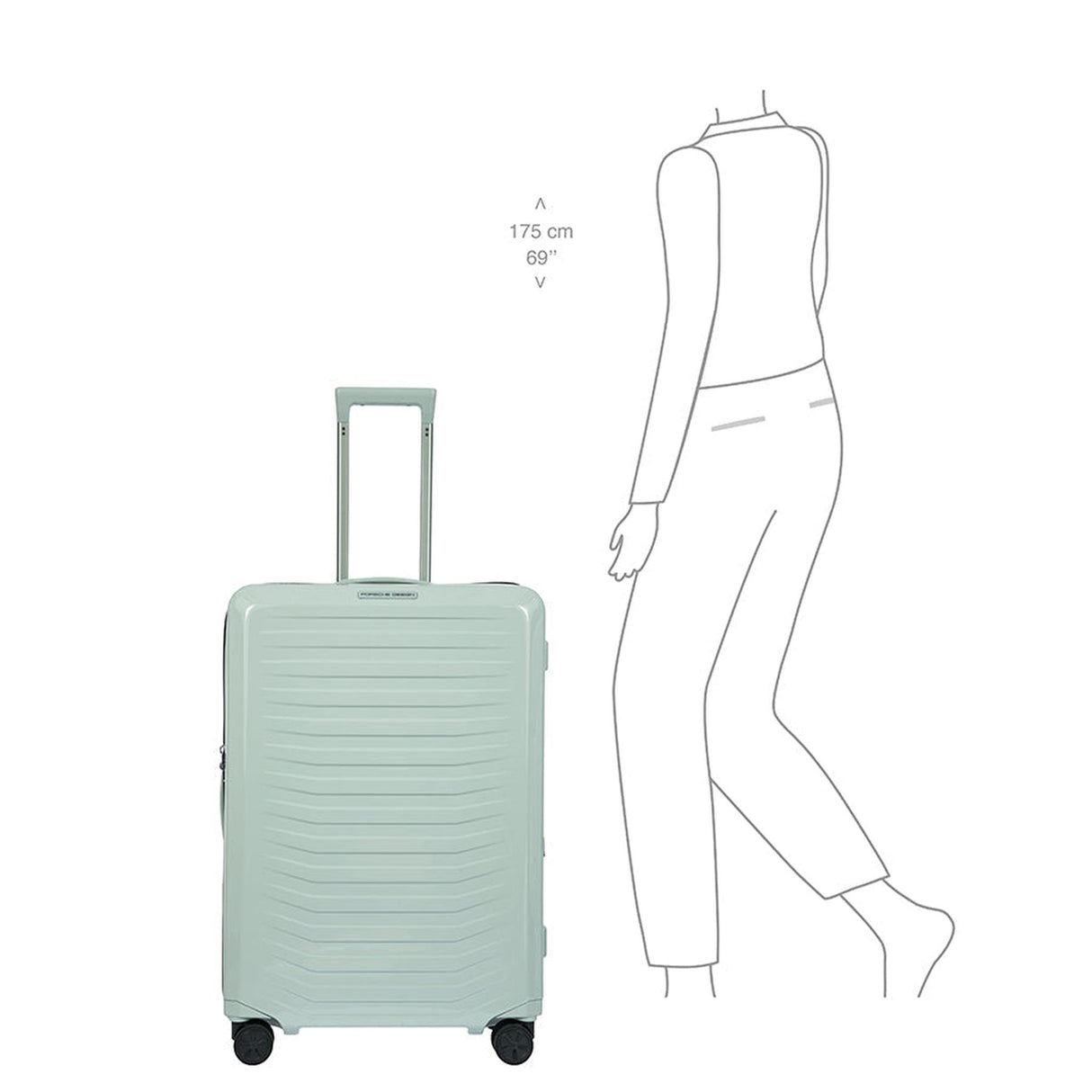 Brics Porsche Design Roadster Hardside 30" Expandable Check-In Spinner