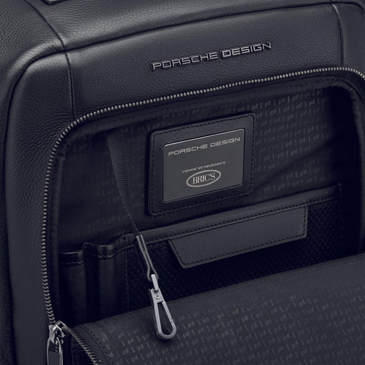 Brics Porsche Design Roadster Leather Backpack M