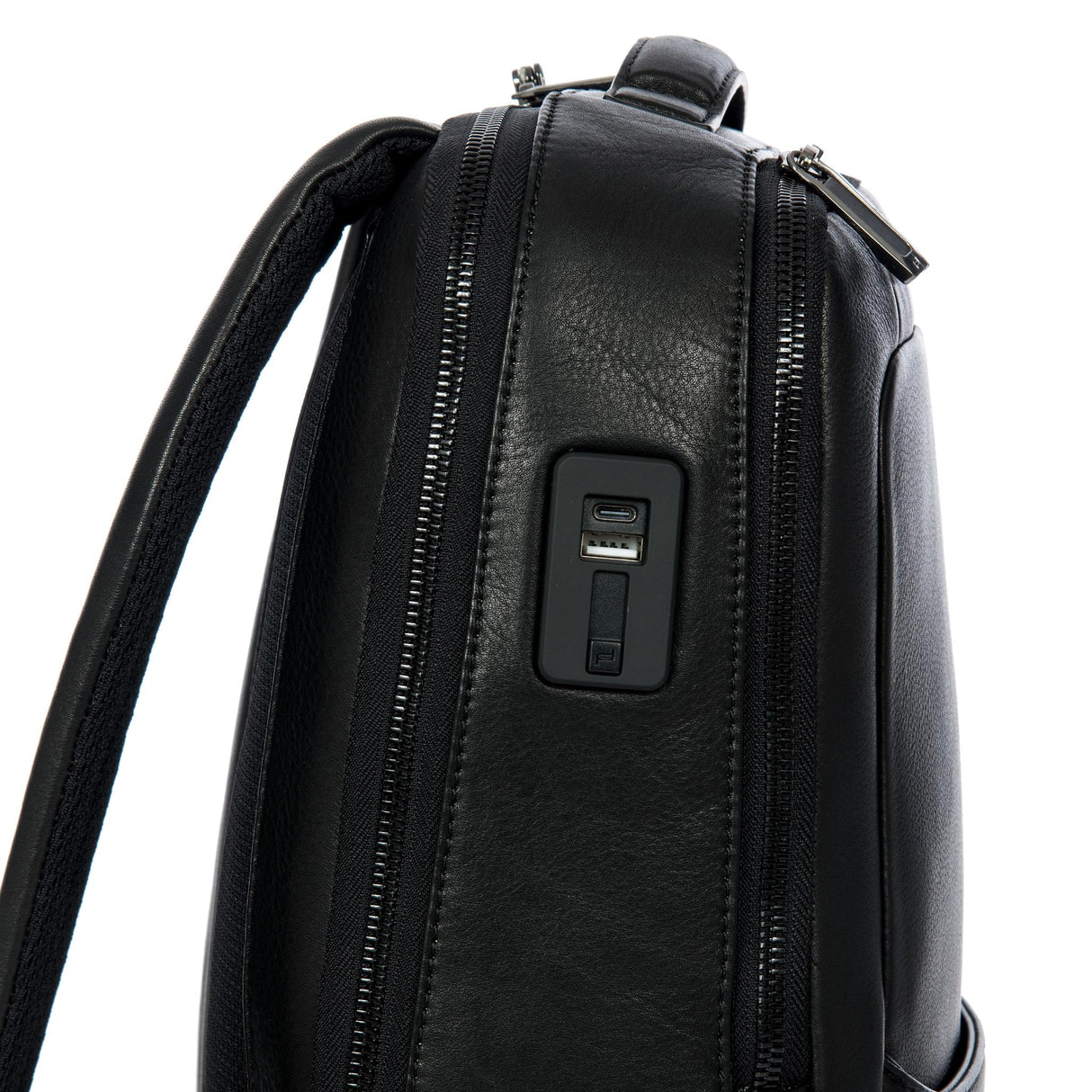 Brics Porsche Design Roadster Leather Backpack S