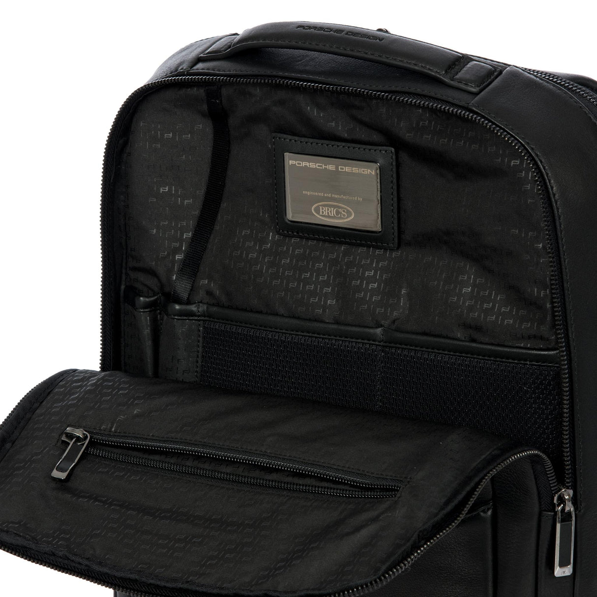 Brics Porsche Design Roadster Leather Backpack S