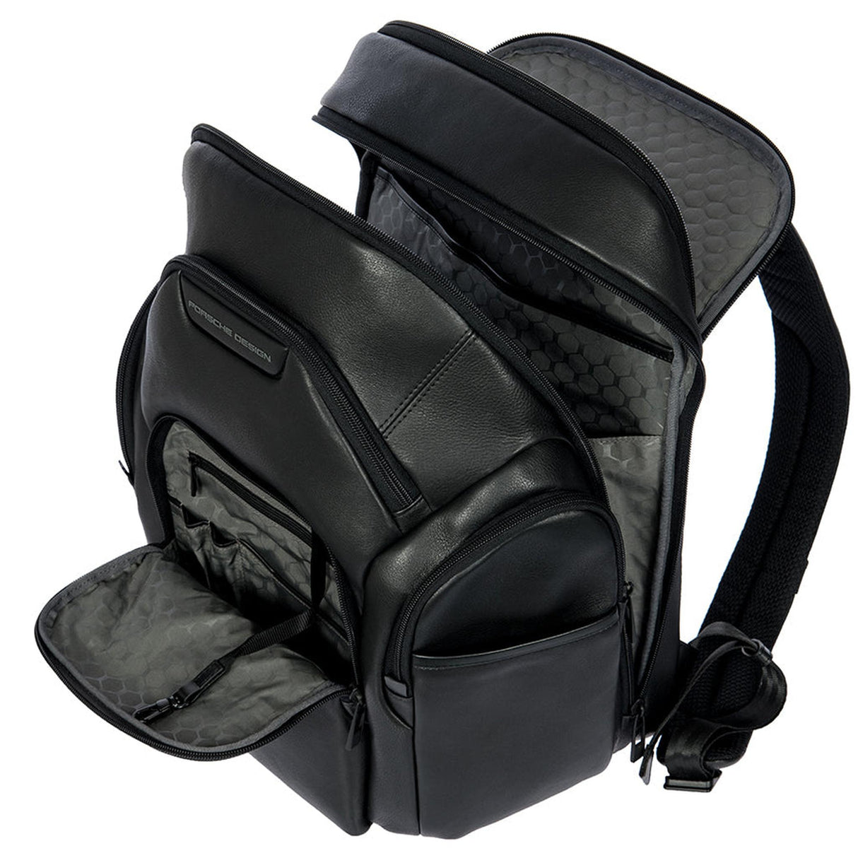 Brics Porsche Design Roadster Leather Evo Backpack L