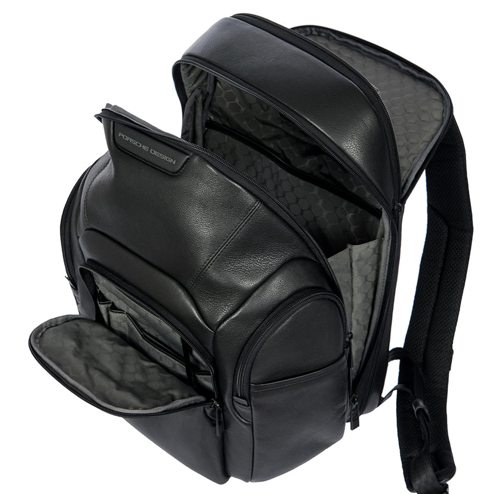 Brics Porsche Design Roadster Leather Evo Backpack M – Luggage Pros