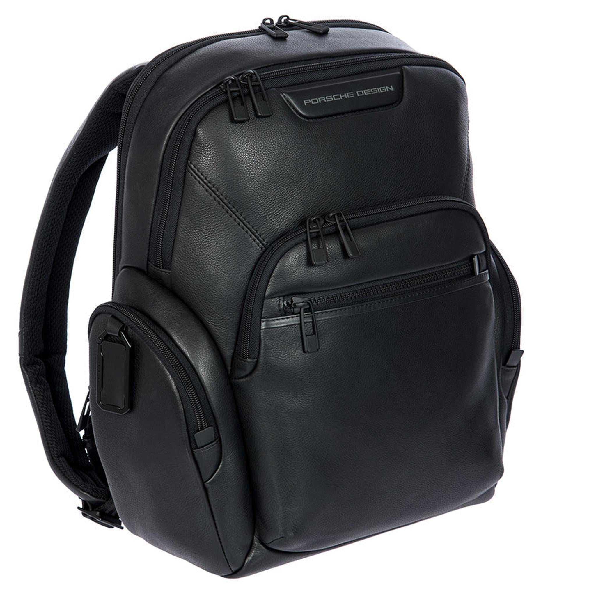 Brics Porsche Design Roadster Leather Evo Backpack S – Luggage Pros