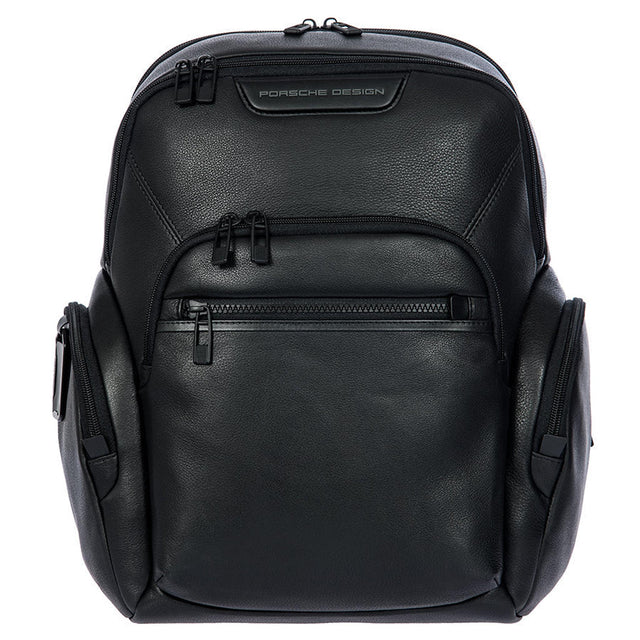 Brics Porsche Design Roadster Leather Evo Backpack S