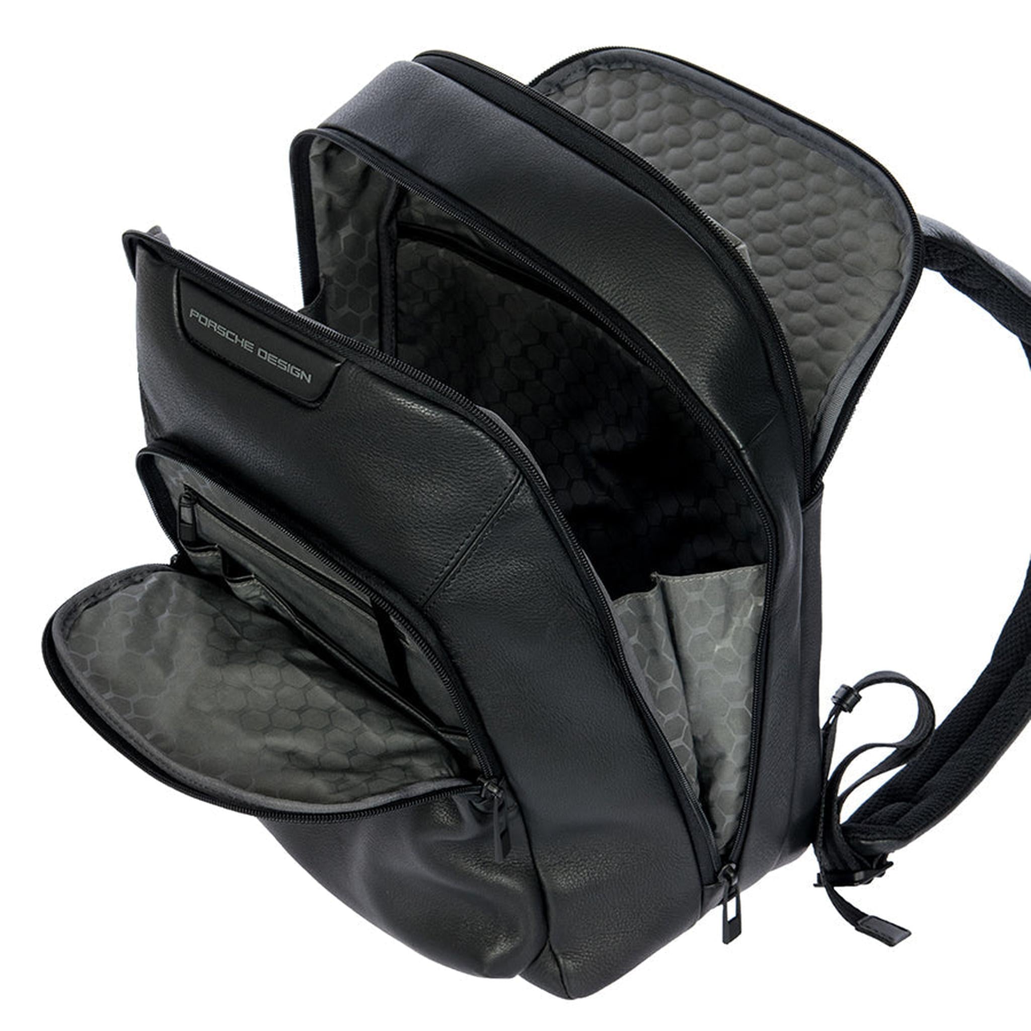 Brics Porsche Design Roadster Leather Evo Backpack XS – Luggage Pros
