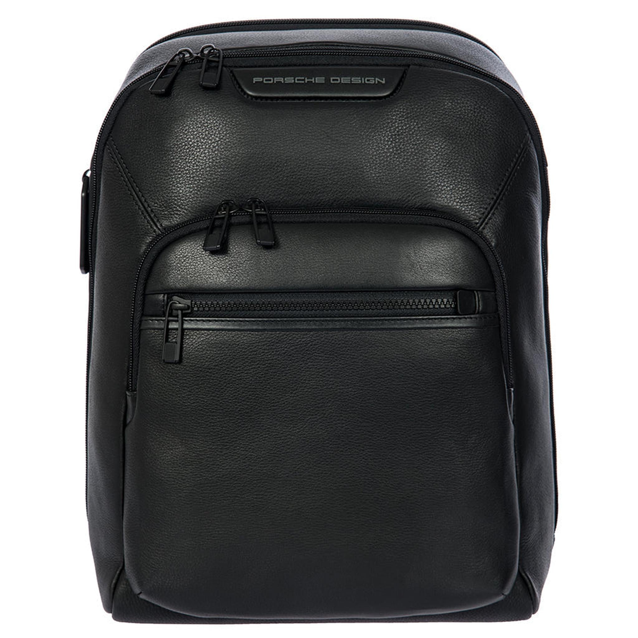 Brics Porsche Design Roadster Leather Evo Backpack XS – Luggage Pros