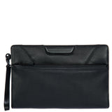 Brics Porsche Design Roadster Leather Evo Clutch Bag with Front Pocket