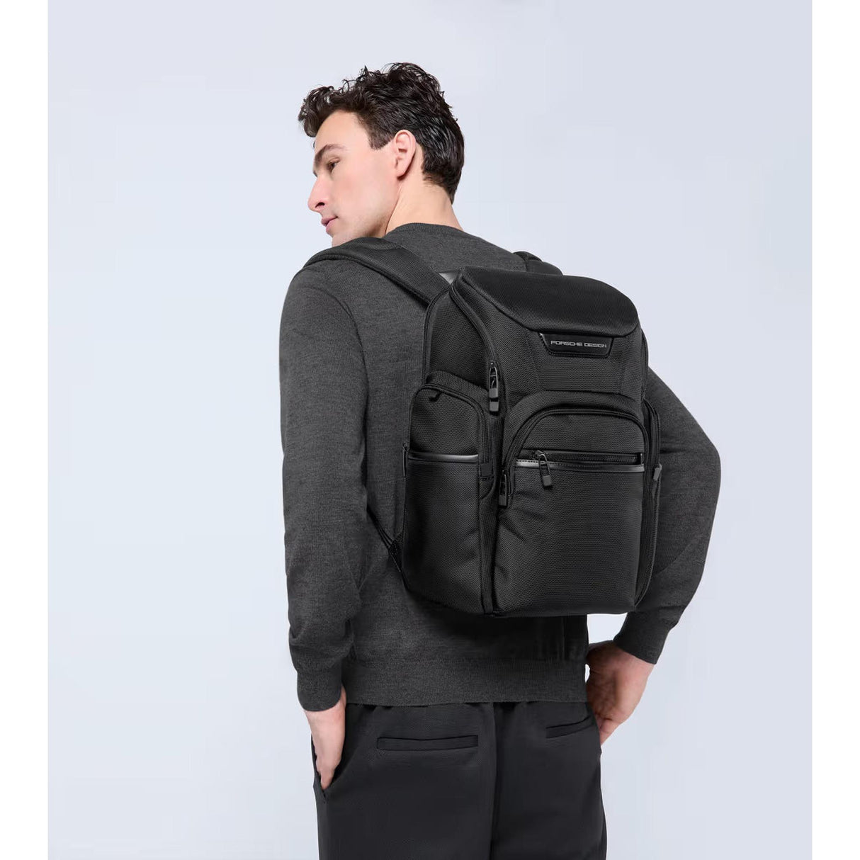 Brics Porsche Design Roadster Nylon Evo Backpack Toploader Medium