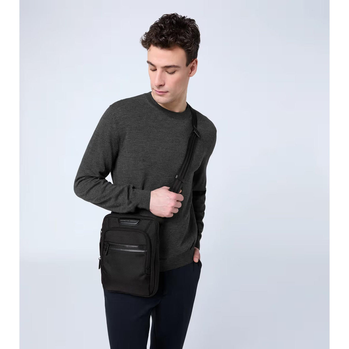Brics Porsche Design Roadster Nylon Evo Shoulder Bag Small