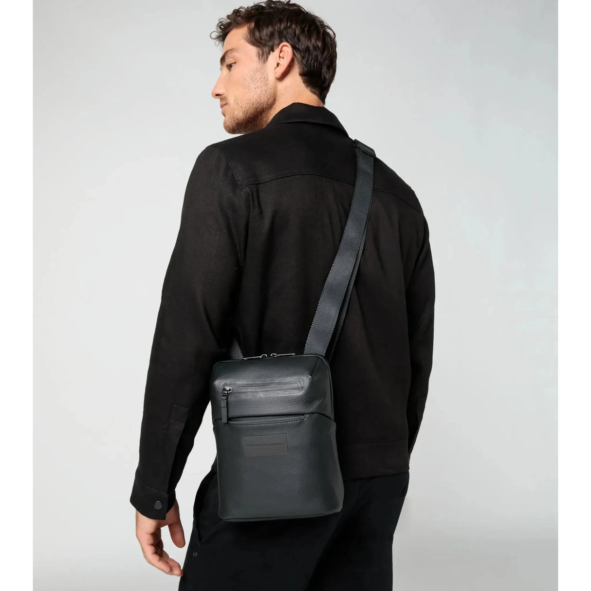 Brics Porsche Design Urban Eco Leather Shoulder Bag S