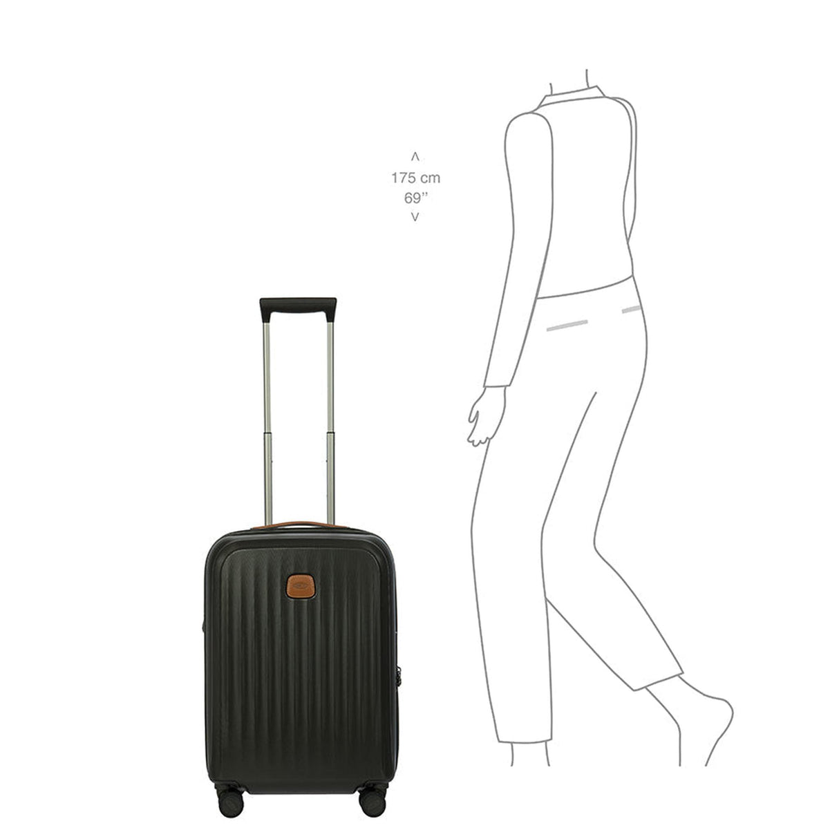 Brics Taormina 21" Expandable Carry-On Spinner