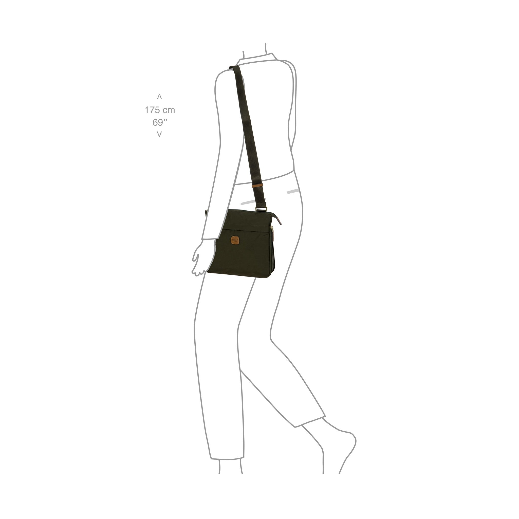 Brics X-Bag/ X-Travel Expandable Shoulder Bag – Luggage Pros