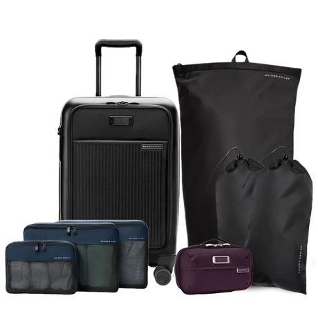 Briggs & Riley Essential Set (Sympatico Carry-On plus Packing Organizers)