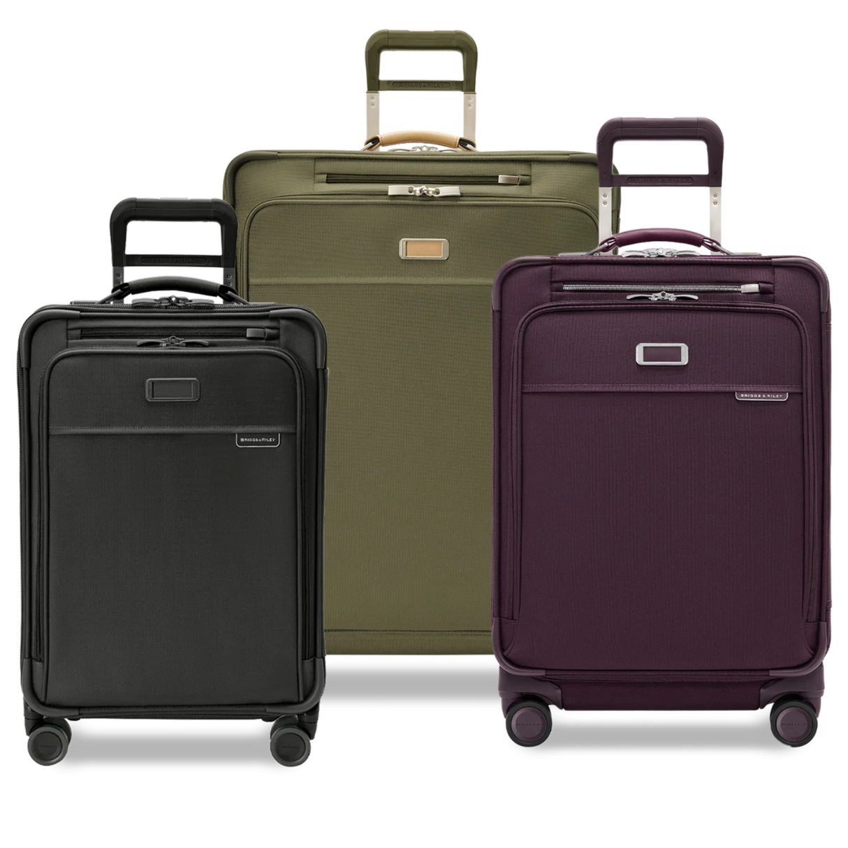 Briggs & Riley Baseline 3-Piece Set (Carry-On, Compact 24", and Large)