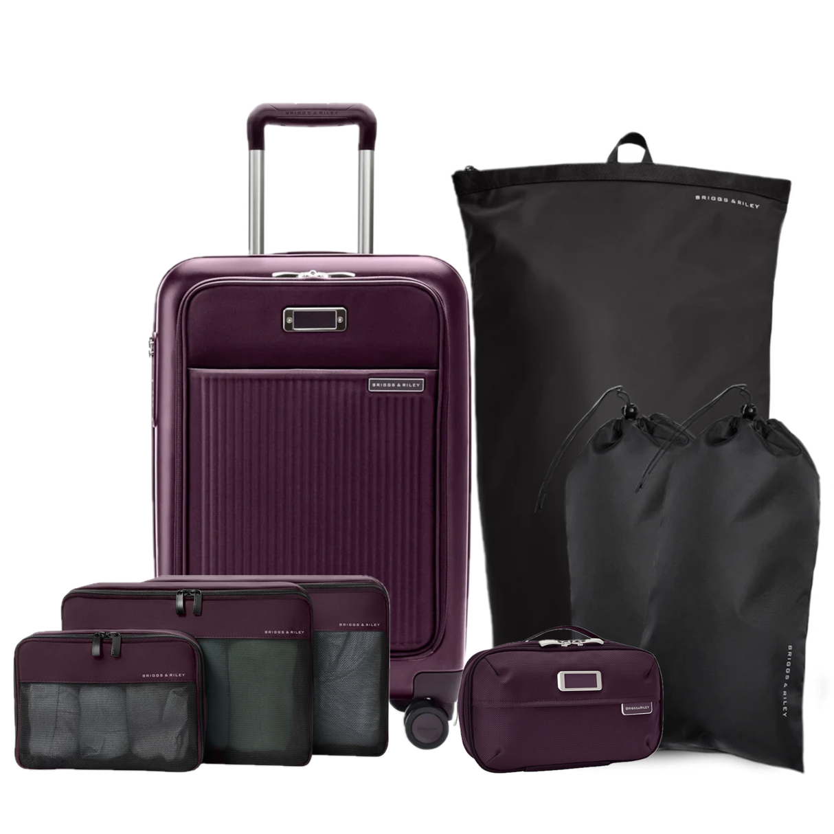 Briggs & Riley Essential Set (Sympatico Carry-On plus Packing Organizers)