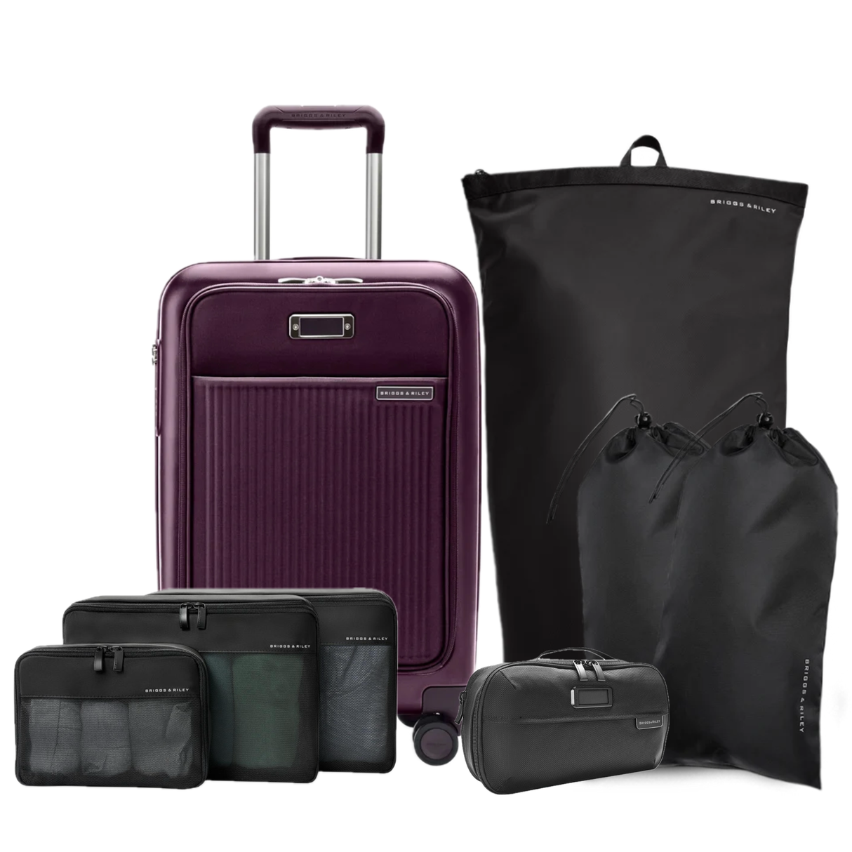 Briggs & Riley Essential Set (Sympatico Carry-On plus Packing Organizers)