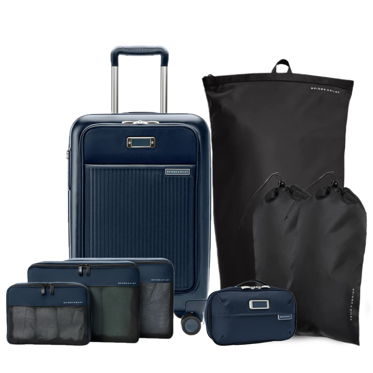 Briggs & Riley Essential Set (Sympatico Carry-On plus Packing Organizers)