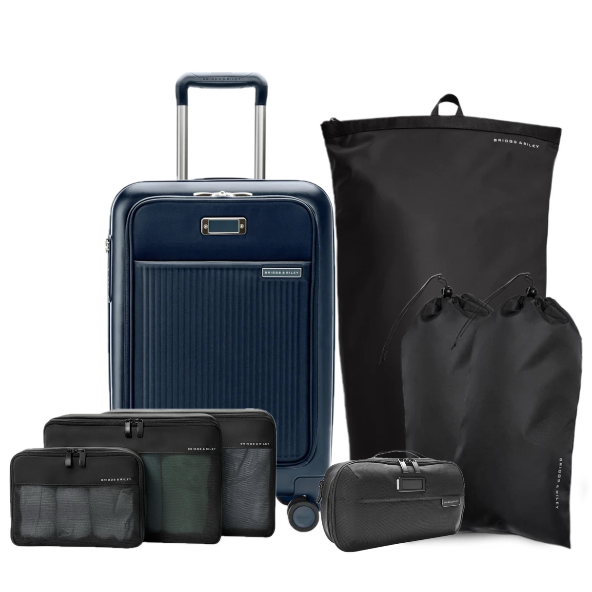 Briggs & Riley Essential Set (Sympatico Carry-On plus Packing Organizers)