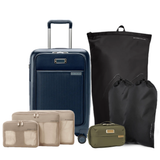 Briggs & Riley Essential Set (Sympatico Carry-On plus Packing Organizers)