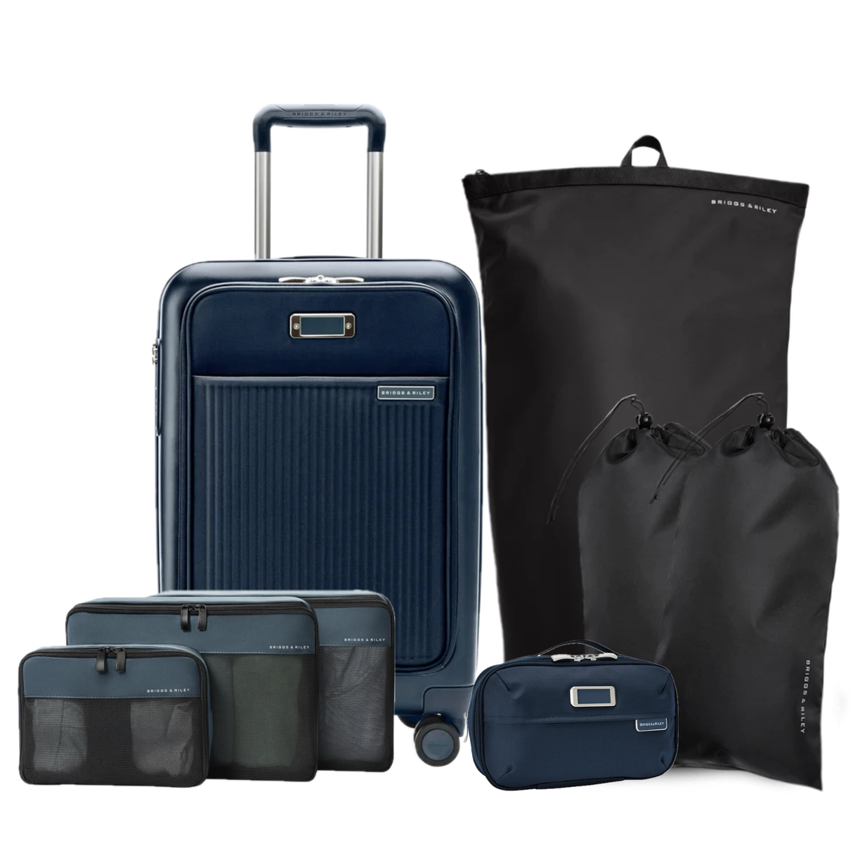 Briggs & Riley Essential Set (Sympatico Carry-On plus Packing Organizers)