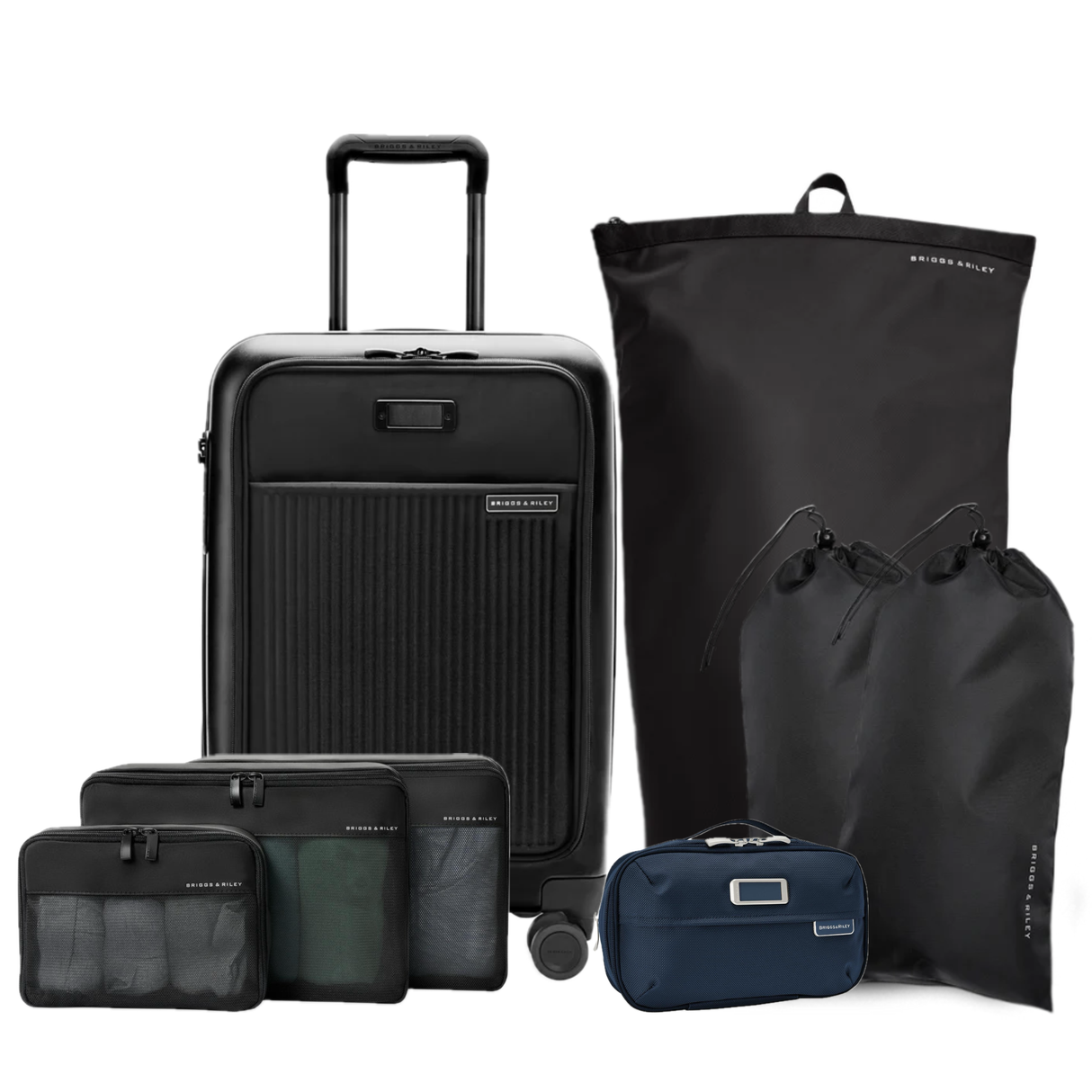 Briggs & Riley Essential Set (Sympatico Carry-On plus Packing Organizers)
