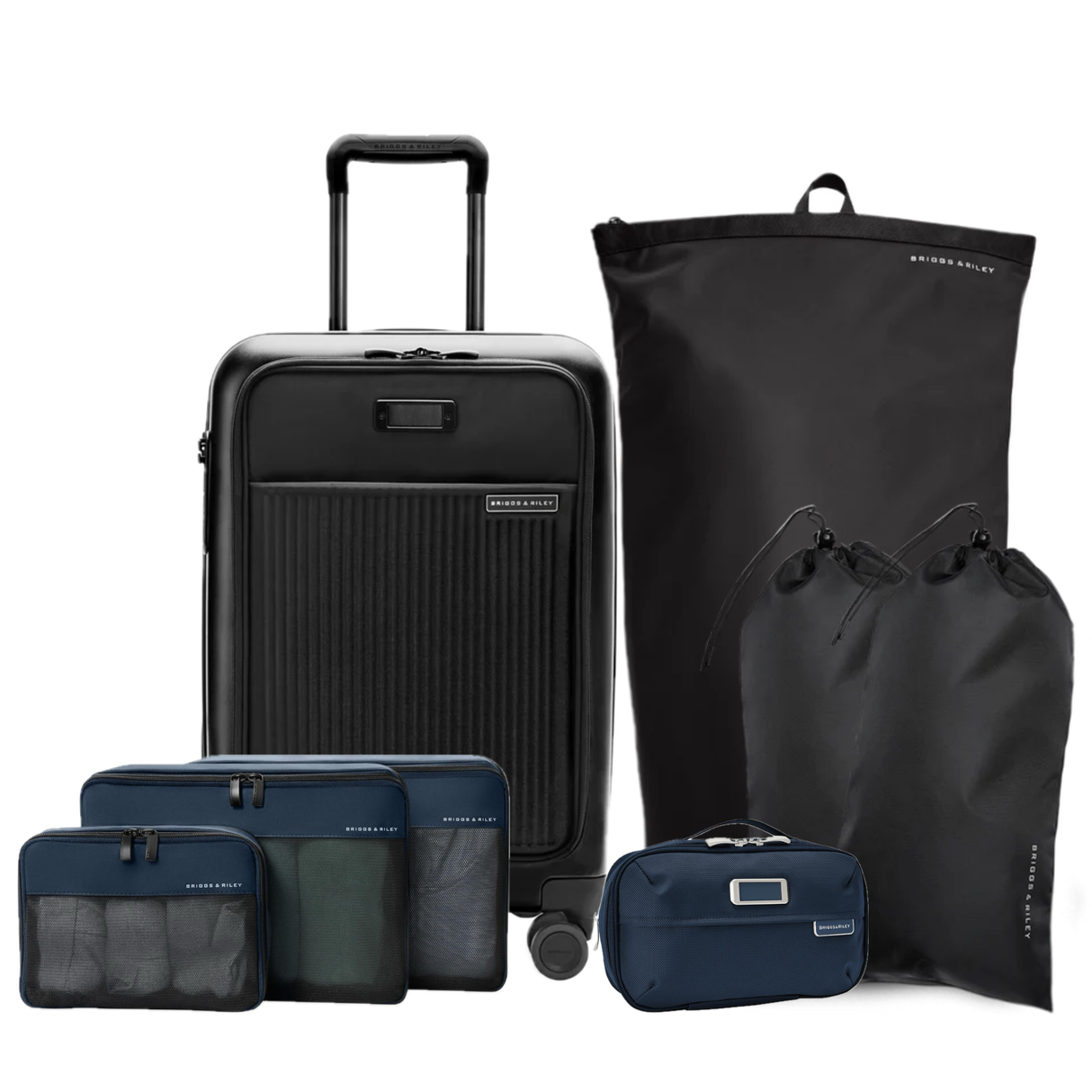 Briggs & Riley Essential Set (Sympatico Carry-On plus Packing Organizers)