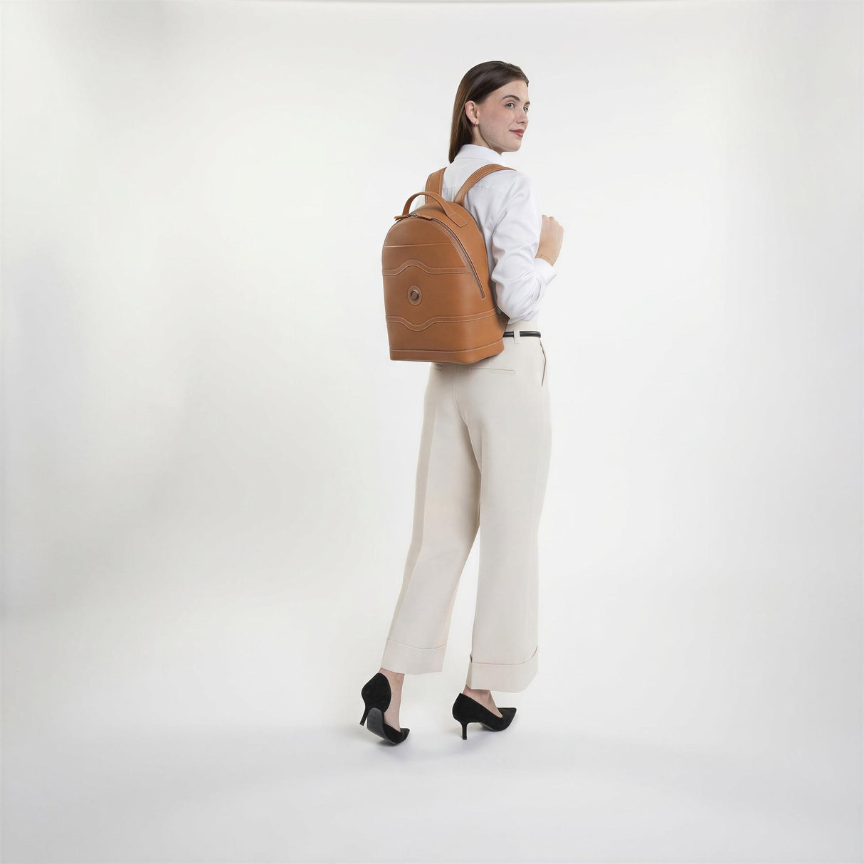 Delsey Chatelet Air 2.0 Leather Backpack