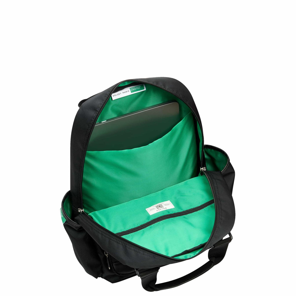 Delsey Color Block Tote Backpack