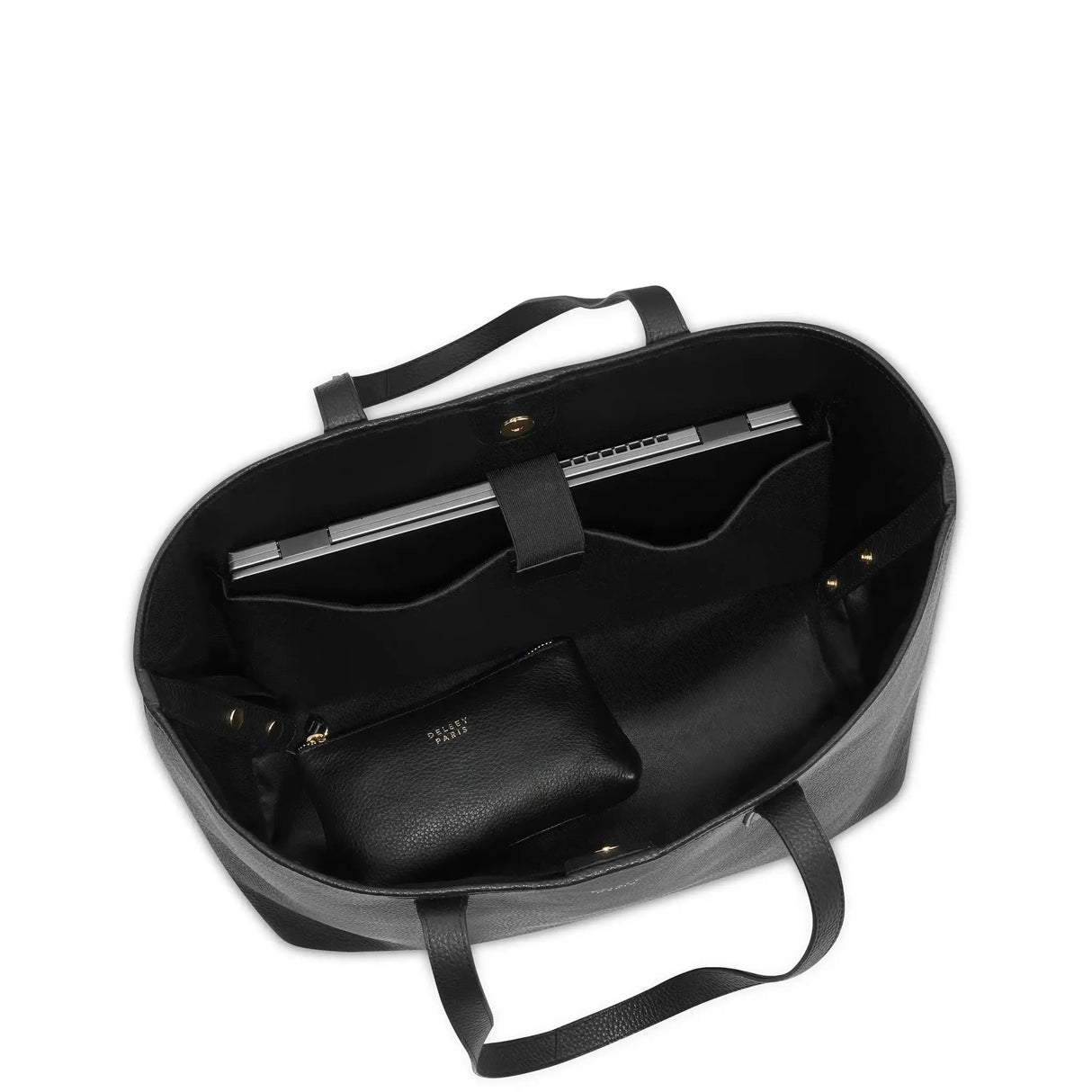 Delsey Leather Collection Tote Bag