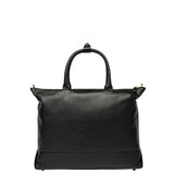 Delsey Leather Collection Zippered Tote Bag