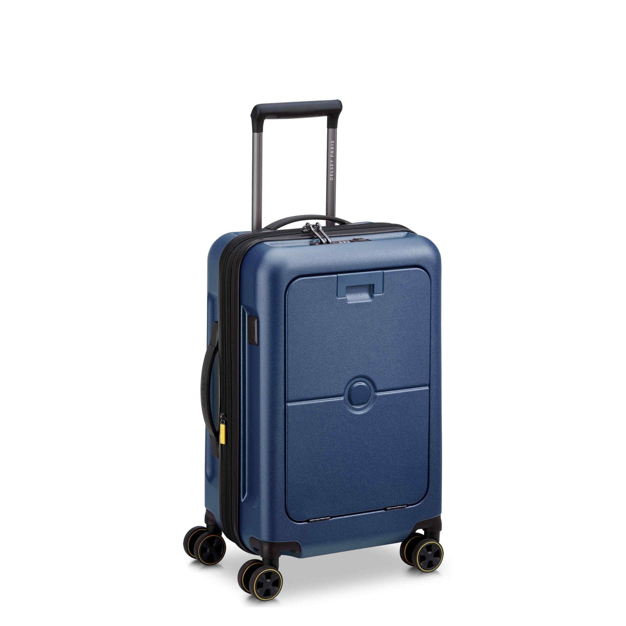 Delsey Turenne 2.0 Business Front Pocket Expandable Spinner Carry On Luggage Pros