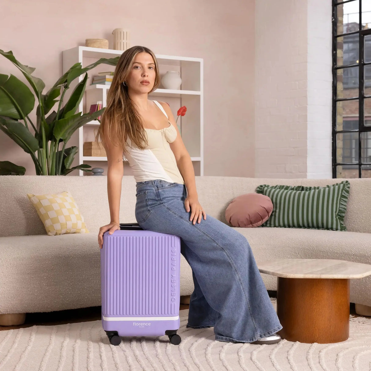 Delsey florence by mills Spin Me Away Carry-On Plus Expandable Spinner