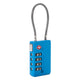 Eagle Creek Travel Accessory Cable 4-Dial TSA Lock