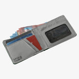 Wallet with card slots and a clear window 