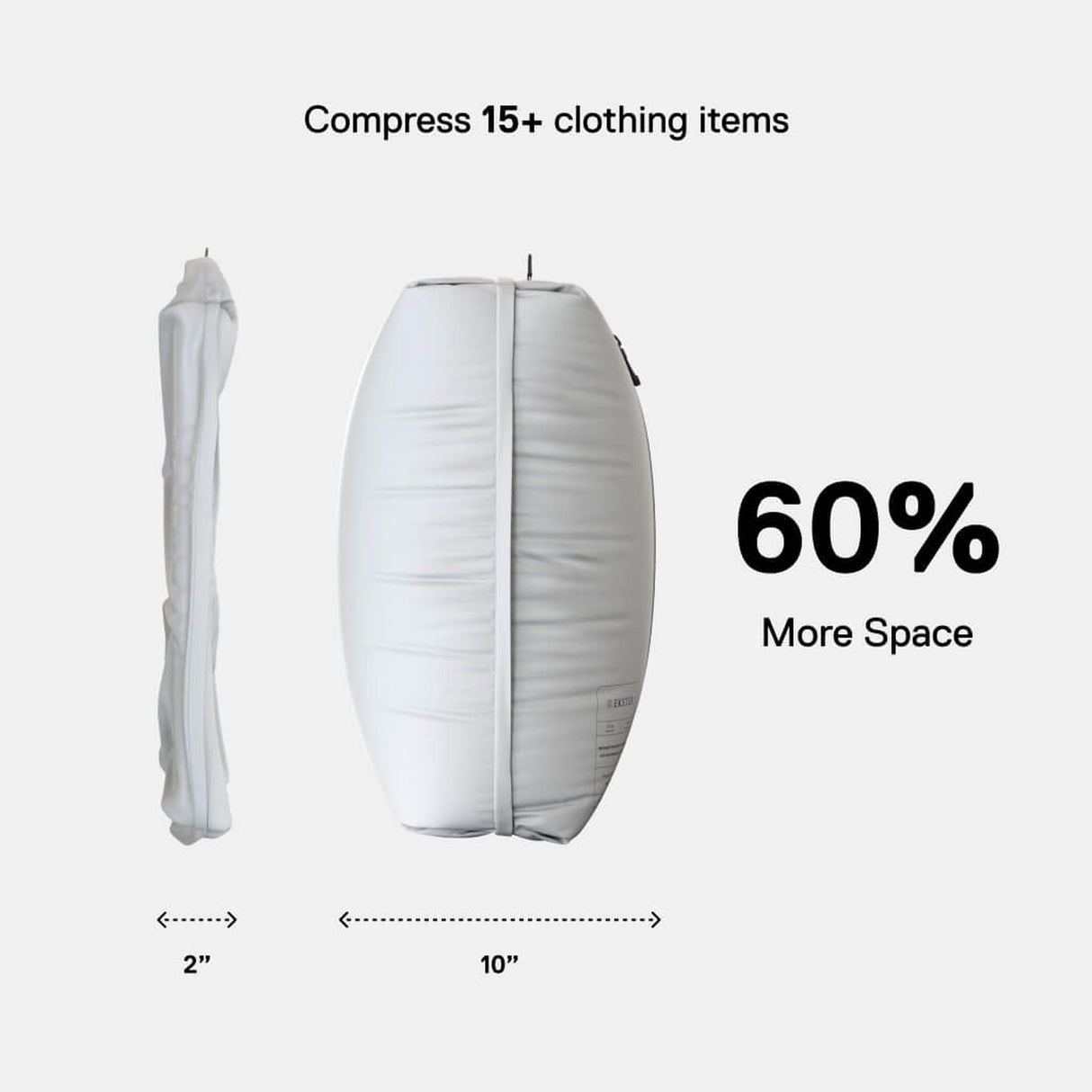 Ekster TravelPack Vacuum Bag