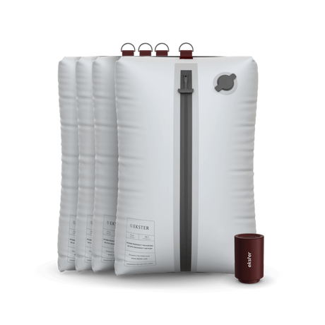Ekster TravelPack Vacuum Kit (4 Bags & 1 Pump)