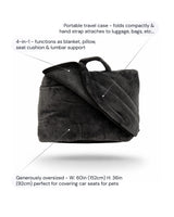 Fold 'n Go™️ Blanket - On The Go foldable travel blanket