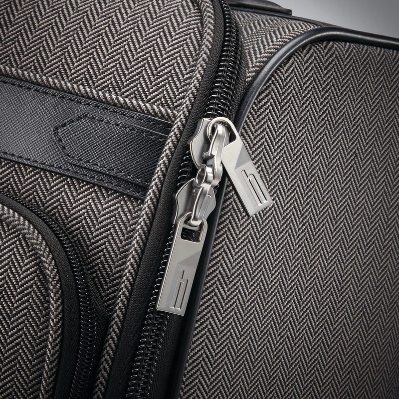 Hartmann Herringbone Deluxe Underseat Carry On Spinner