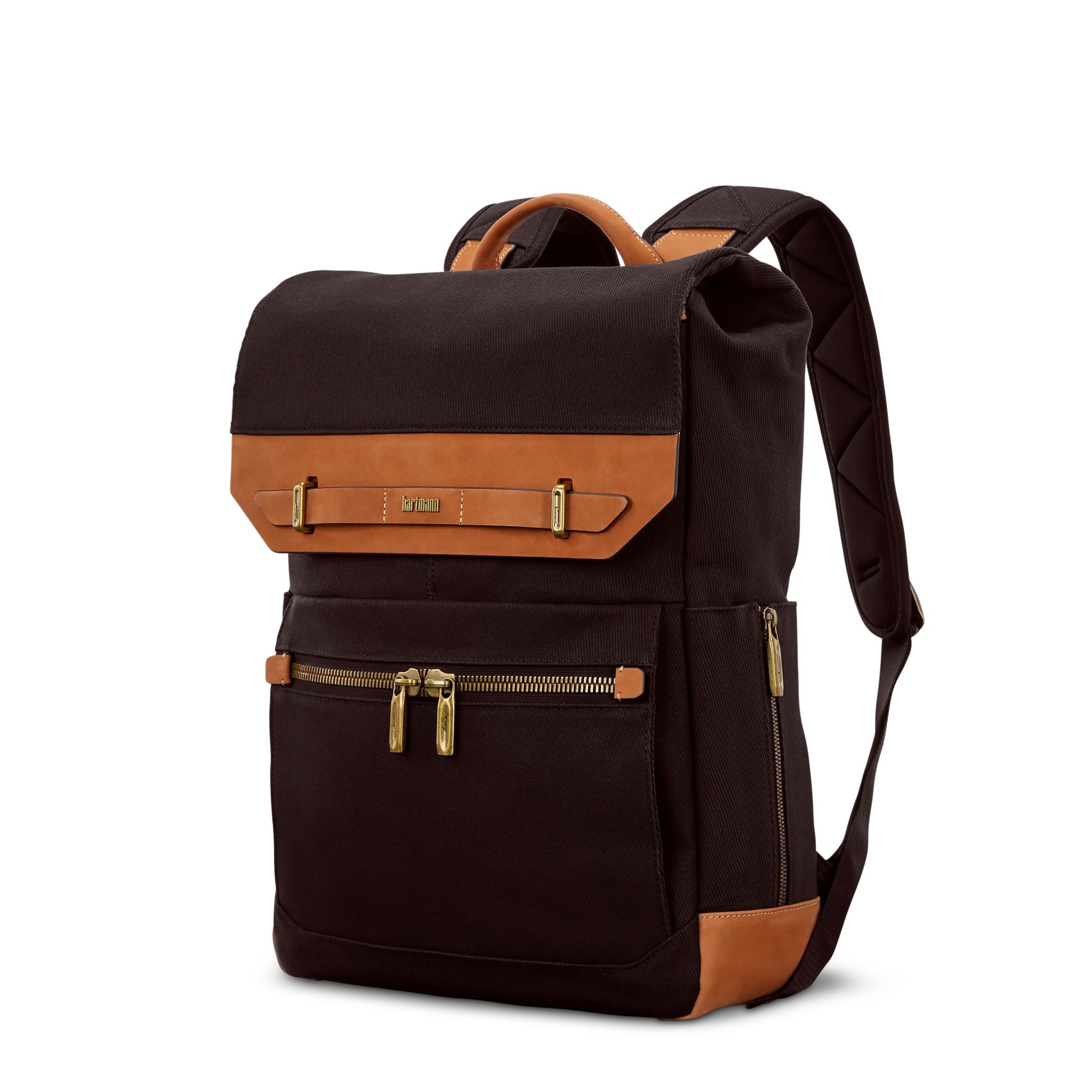 【美品】Hartmann リュック・バックパック ブラウン Hartmann Reserve Backpack – Luggage Pros