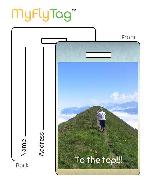 MyFly Personalized Luggage Tags - Only $4.49 each for 25 tags