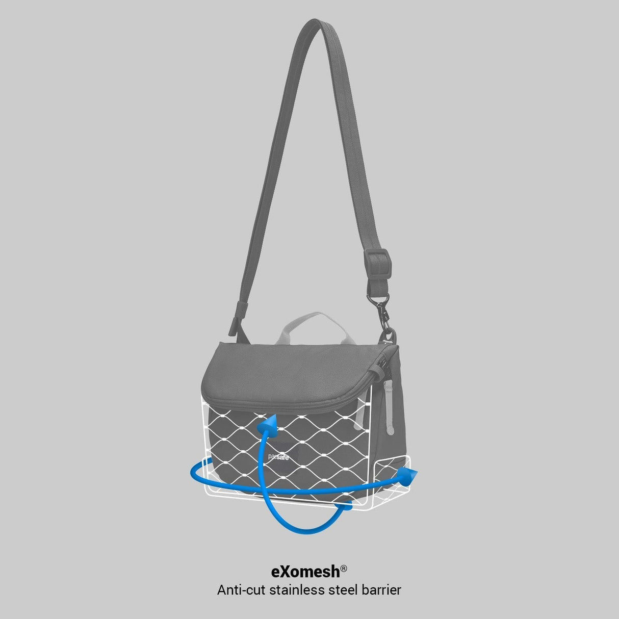 Pacsafe GO Saddle Crossbody