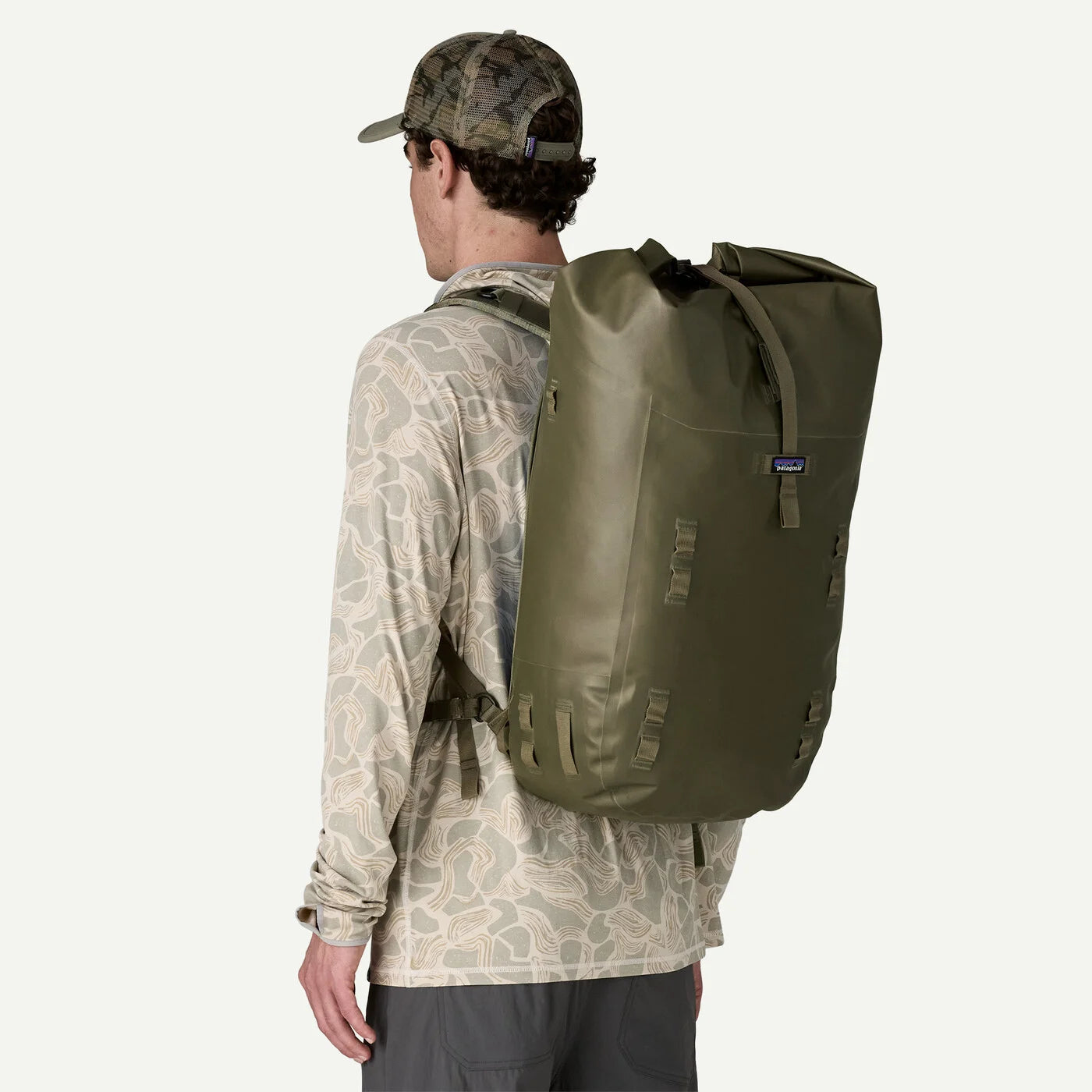 Patagonia Disperser Roll Top Pack 40L - Basin Green