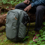 Peak Design Travel Backpack 45L Versatile Durable Carry-On Sage Green Bag